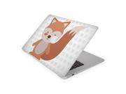 What does the Red Tailed Fox Say Skin 12 Inch Apple MacBook Complete Coverage Top Bottom Inside Decal Sticker