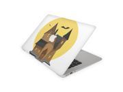 Halloween Cartoon Castle Skin for the 11 Inch Apple MacBook Air Top Lid and Bottom Decal Sticker