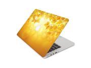 Bright Vibrant Yellow Leaves Sunlight Skin 15 Inch Apple MacBook Pro Without Retina Display Top Lid and Bottom Decal Sticker