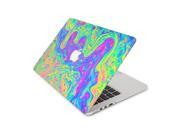 Multicolored Neon Paint Fusion Skin 13 Inch Apple MacBook With Retina Display Complete Coverage Top Bottom Inside Decal Sticker