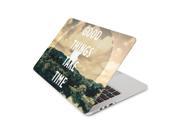 Good Things Take Time Skin 13 Inch Apple MacBook Pro without Retina Display Top Lid and Bottom Decal Sticker