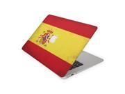 Flag Of Spain Skin 11 Inch Apple MacBook Air Complete Coverage Top Bottom Inside Decal Sticker