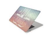 Life Is Perfect Geometric Skin 12 Inch Apple MacBook Complete Coverage Top Bottom Inside Decal Sticker