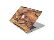 Cherry and Honey Raw Wood In Horizontal Skin 12 Inch Apple MacBook Complete Coverage Top Bottom Inside Decal Sticker