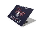 Do All Things With Love Black and Red Skin 13 Inch Apple MacBook Air Complete Coverage Top Bottom Inside Decal Sticker