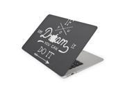 If Your Can Dream It Chalkboard Skin for the 13 Inch Apple MacBook Air Top Lid Only Decal Sticker