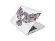 Multicolored Aztec Owl With Wings Spread Skin 13 Inch Apple MacBook Pro With Retina Display Top Lid Only Decal Sticker