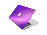Purple White and Blue Haze Skin 15 Inch Apple MacBook Pro Without Retina Display Top Lid and Bottom Decal Sticker