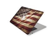 Gray Filter American Flag Skin for the 11 Inch Apple MacBook Air Top Lid Only Decal Sticker