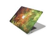 Green and Orange Heavenly Spectrum Skin 12 Inch Apple MacBook Complete Coverage Top Bottom Inside Decal Sticker