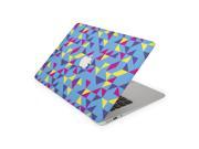 Fluorescent Purple Pink Yellow Shapes Skin for the 13 Inch Apple MacBook Air Top Lid Only Decal Sticker