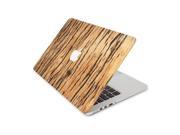 Vertical Red Oak Woodgrain Skin 15 Inch Apple MacBook Pro Without Retina Display Top Lid and Bottom Decal Sticker