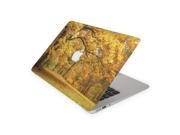 Yellow Plush Autumn Tree Skin for the 12 Inch Apple MacBook Top Lid and Bottom Decal Sticker