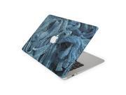 Aqua Fish Nets Skin for the 13 Inch Apple MacBook Air Top Lid Only Decal Sticker