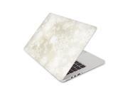 Vintage Brown and White Snowflake Skin 15 Inch Apple MacBook Pro Without Retina Display Top Lid Only Decal Sticker