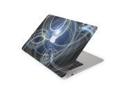 Light Up The NIght Green and Blue Skin for the 11 Inch Apple MacBook Air Top Lid Only Decal Sticker