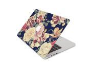 Vintage Rose Buds Skin 13 Inch Apple MacBook Pro without Retina Display Top Lid and Bottom Decal Sticker