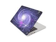 Lavender Swirling Vortex Skin 15 Inch Apple MacBook Without Retina Display Complete Coverage Top Bottom Inside Decal Sticker