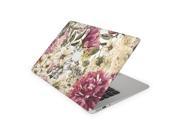 Retro Flower Fabric Skin for the 13 Inch Apple MacBook Air Top Lid and Bottom Decal Sticker
