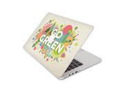 Go Green Exploding Shapes Skin 15 Inch Apple MacBook Pro With Retina Display Top Lid Only Decal Sticker