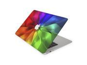 Rainbow Ribbon Star Skin 12 Inch Apple MacBook Complete Coverage Top Bottom Inside Decal Sticker