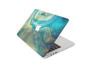 Psychedelic Teal Skin 15 Inch Apple MacBook Pro With Retina Display Top Lid Only Decal Sticker