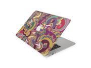 Smooth Grained Multicolored Paisley Skin 13 Inch Apple MacBook Air Complete Coverage Top Bottom Inside Decal Sticker