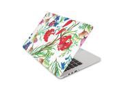 Vibrant Flower Waterpaint Skin 15 Inch Apple MacBook With Retina Display Complete Coverage Top Bottom Inside Decal Sticker