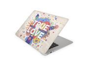 True Love Exploding Shapes Skin for the 11 Inch Apple MacBook Air Top Lid and Bottom Decal Sticker