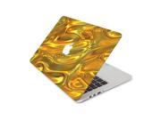 Gold Mercury Skin 13 Inch Apple MacBook Pro With Retina Display Top Lid Only Decal Sticker