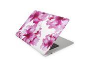 Hot Pink Water Color Carnation Skin 12 Inch Apple MacBook Complete Coverage Top Bottom Inside Decal Sticker