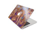 Viscous Brown Fluid Skin 13 Inch Apple MacBook With Retina Display Complete Coverage Top Bottom Inside Decal Sticker