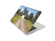 Dirt Road Pine Treeline Skin 13 Inch Apple MacBook Pro without Retina Display Top Lid and Bottom Decal Sticker