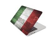 Wooden Mexican Flag Skin 15 Inch Apple MacBook With Retina Display Complete Coverage Top Bottom Inside Decal Sticker