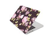 Vintage Victorian Pink Flower Skin 15 Inch Apple MacBook With Retina Display Complete Coverage Top Bottom Inside Decal Sticker