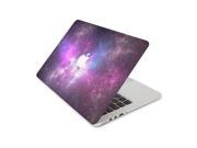 Purple and Pink Galaxy Amalgamation Skin 13 Inch Apple MacBook With Retina Display Complete Coverage Top Bottom Inside Decal Sticker