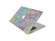 Rainbow Splattered Paint Canvas Skin 13 Inch Apple MacBook Air Complete Coverage Top Bottom Inside Decal Sticker