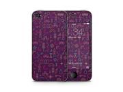 Purple Doodle Magic Skin for the Apple iPhone 4S