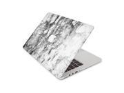 Black and White Marble Surface Skin 13 Inch Apple MacBook Without Retina Display Complete Coverage Top Bottom Inside Decal Sticker