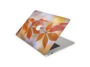 Cheerful Red Autumn Leaf Branch Skin 13 Inch Apple MacBook Air Complete Coverage Top Bottom Inside Decal Sticker
