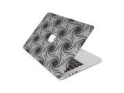Black and White Stairs Kaleidoscope Skin 15 Inch Apple MacBook Pro Without Retina Display Top Lid and Bottom Decal Sticker
