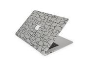 Ancient White Silestone Skin 12 Inch Apple MacBook Complete Coverage Top Bottom Inside Decal Sticker