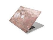 Pale Pink Cracked Concrete Skin for the 11 Inch Apple MacBook Air Top Lid and Bottom Decal Sticker