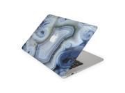 Blue and White Quartz Skin 11 Inch Apple MacBook Air Complete Coverage Top Bottom Inside Decal Sticker