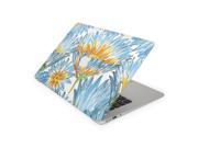 Blue and Orange Aster Skin for the 12 Inch Apple MacBook Top Lid Only Decal Sticker
