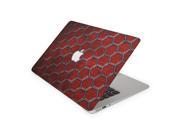 Red Vintage Tile Skin for the 11 Inch Apple MacBook Air Top Lid Only Decal Sticker