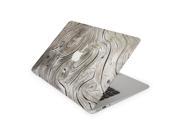 Aged Grey Woodgrain Skin 13 Inch Apple MacBook Air Complete Coverage Top Bottom Inside Decal Sticker