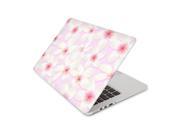 Pink Floral Sea Skin 15 Inch Apple MacBook With Retina Display Complete Coverage Top Bottom Inside Decal Sticker