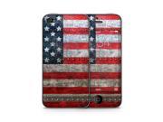 Metal American Flag WIth Bolts Skin for the Apple iPhone 4
