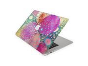 Multicolored Digital Dandilion Skin 12 Inch Apple MacBook Complete Coverage Top Bottom Inside Decal Sticker
